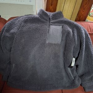 Torrid Gray Fleece Sweatshirt